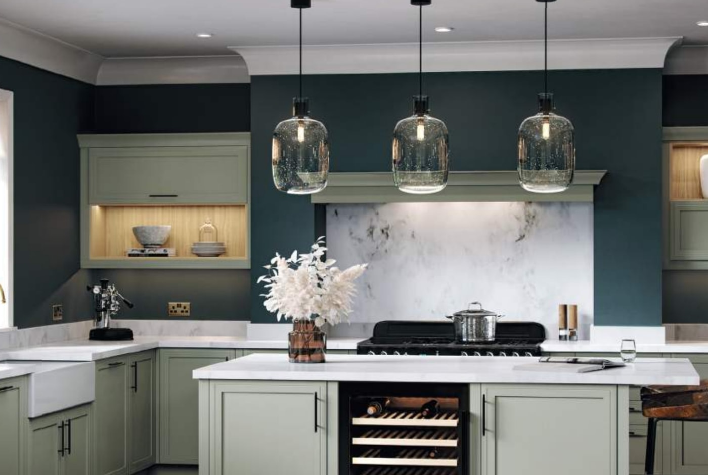Brenta Shaker kitchen range